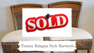Read more about the article Tommy Bahama Style Rattan Bamboo Barstools