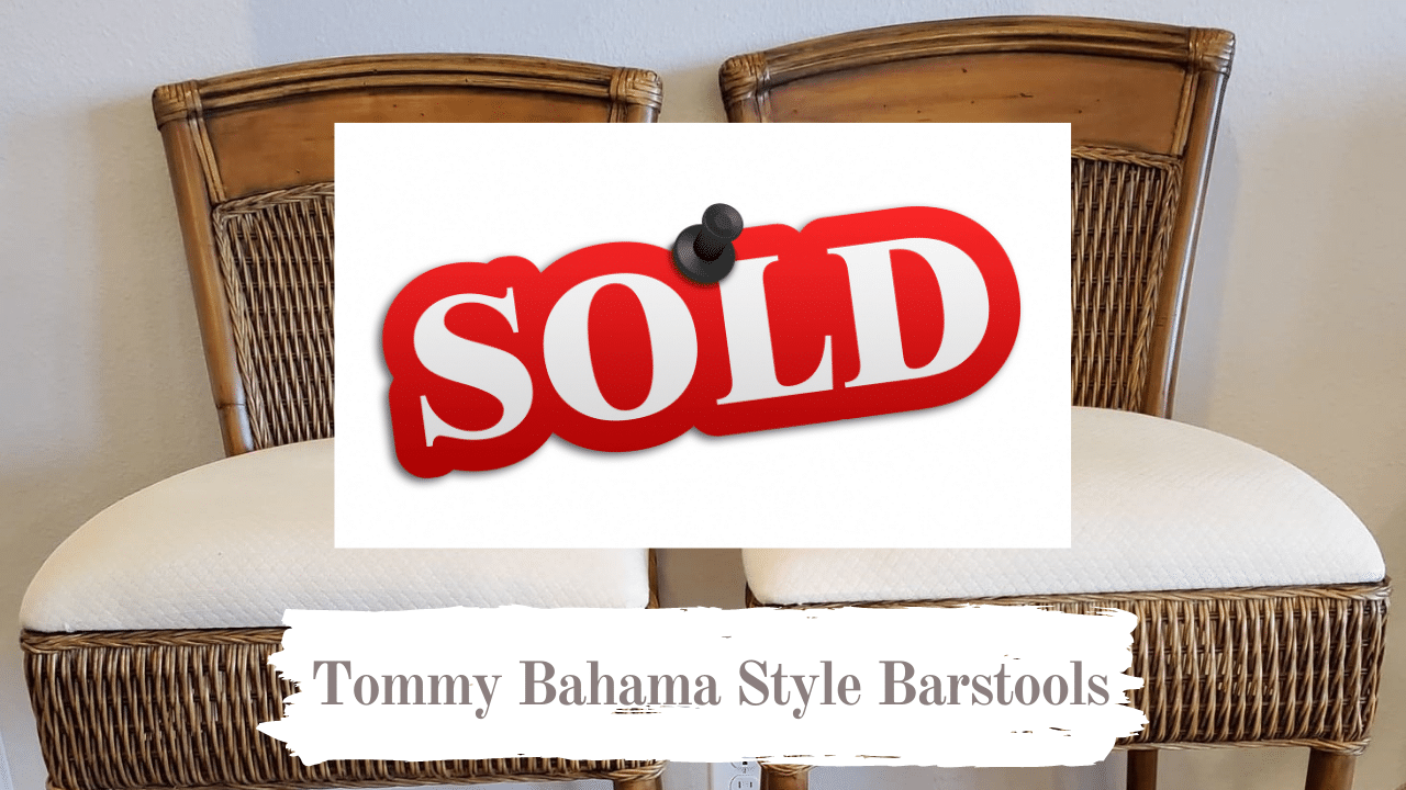 You are currently viewing Tommy Bahama Style Rattan Bamboo Barstools