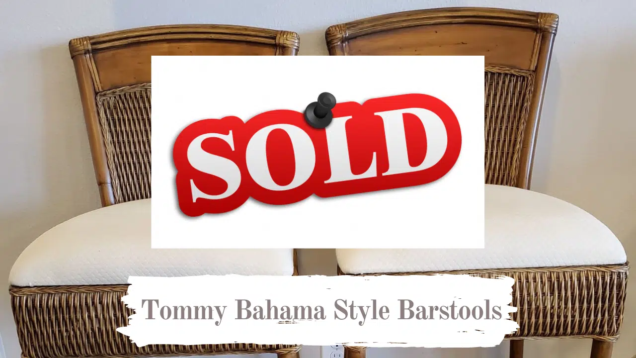 You are currently viewing Tommy Bahama Style Rattan Bamboo Barstools
