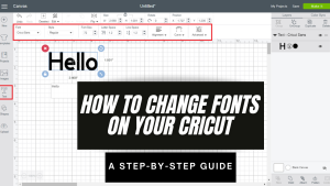 Read more about the article How to Change Fonts on Your Cricut – A Step-by-Step Guide