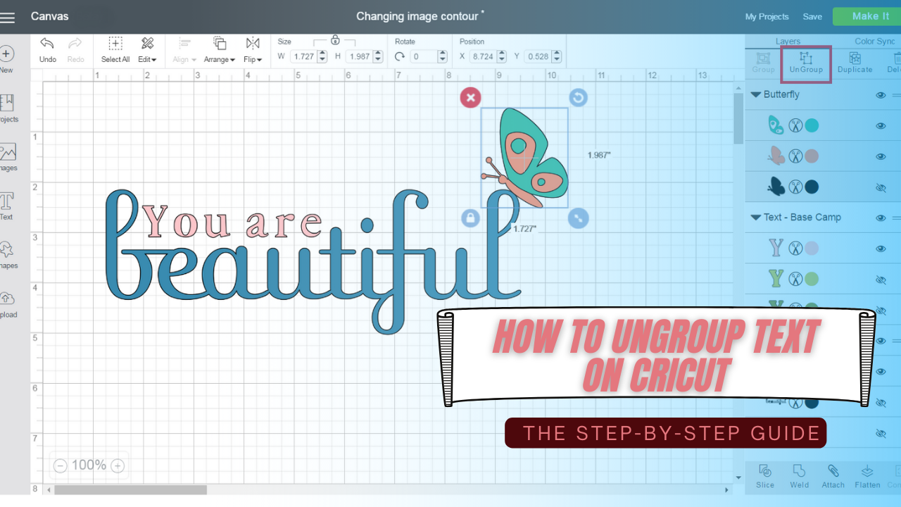 You are currently viewing How to Ungroup Text on Cricut – The Step-by-Step Guide