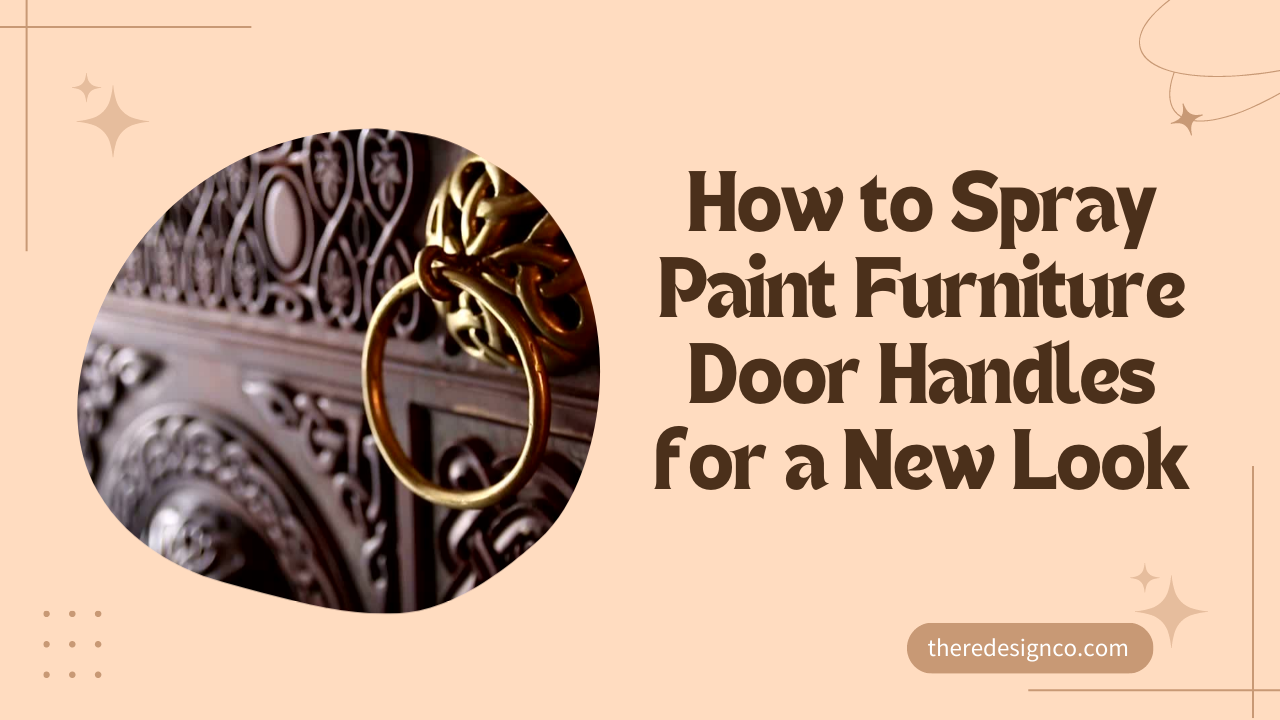 You are currently viewing How to Spray Paint Furniture Door Handles for a New Look