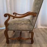 2000s-large-thomasville-upholstered-arm-chair-with-wood-arms-legs-and-brass-nailhead-trim-8729