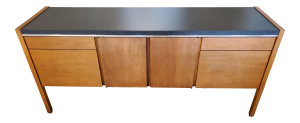 Used Vintage Kimball Walnut Credenza For Sale image